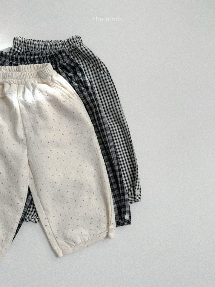 【予約商品】Rooming Pants [minirobe] (26SS)【2026年3月中旬以降順次発送】