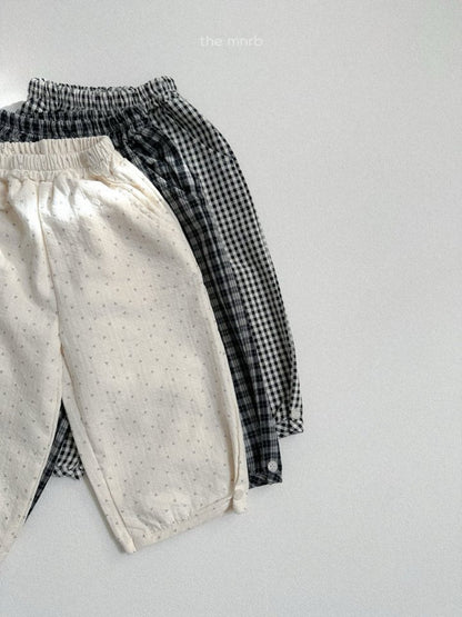 【予約商品】Rooming Pants [minirobe] (26SS)【2026年3月中旬以降順次発送】