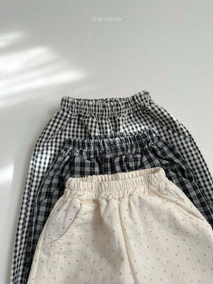 【予約商品】Rooming Pants [minirobe] (26SS)【2026年3月中旬以降順次発送】
