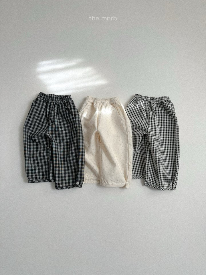 【予約商品】Rooming Pants [minirobe] (26SS)【2026年3月中旬以降順次発送】