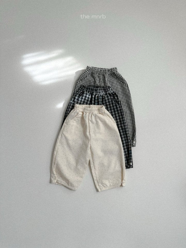 【予約商品】Rooming Pants [minirobe] (26SS)【2026年3月中旬以降順次発送】