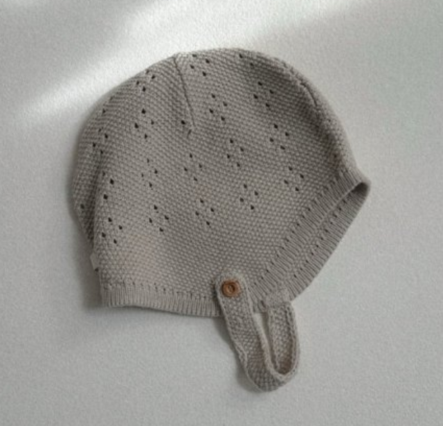 【予約商品】round bonnet [minirobe] (26SS)【2026年3月中旬以降順次発送】