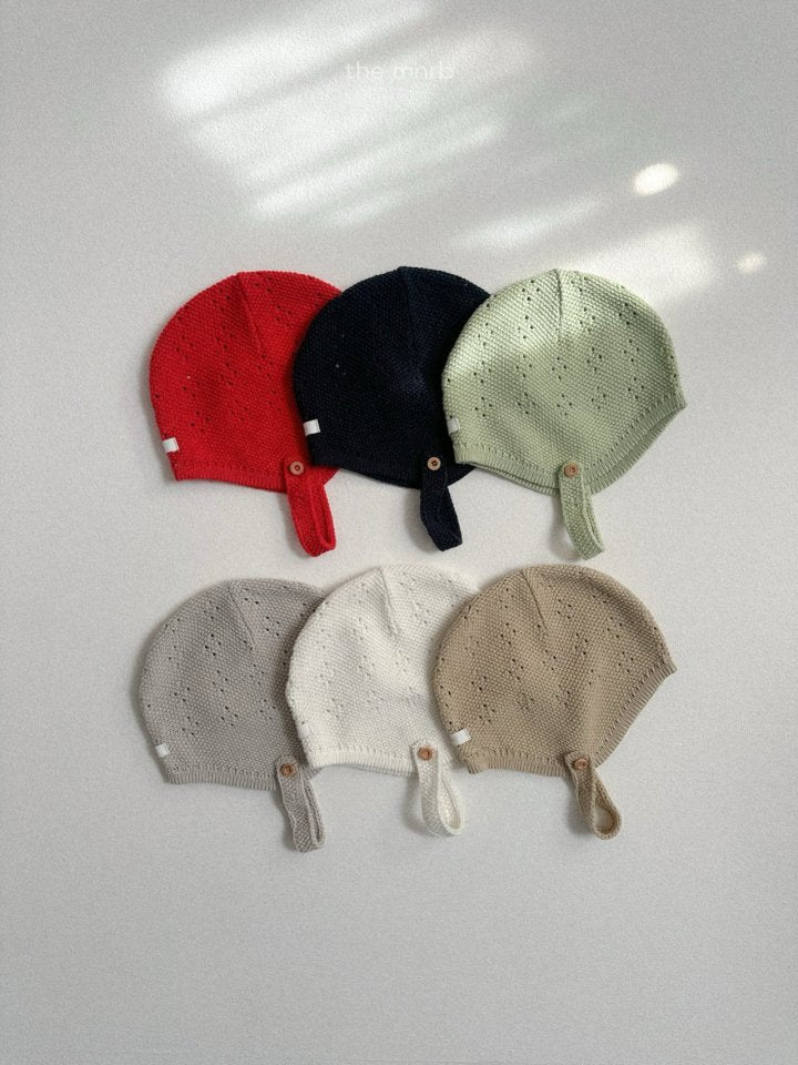 【予約商品】round bonnet [minirobe] (26SS)【2026年3月中旬以降順次発送】