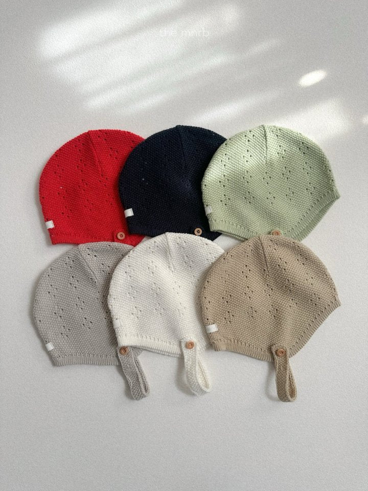 【予約商品】round bonnet [minirobe] (26SS)【2026年3月中旬以降順次発送】
