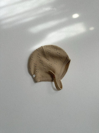 【予約商品】round bonnet [minirobe] (26SS)【2026年3月中旬以降順次発送】
