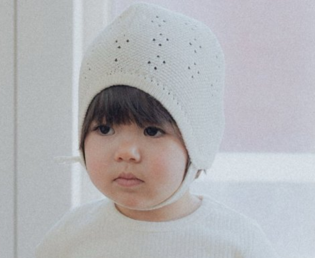 【予約商品】round bonnet [minirobe] (26SS)【2026年3月中旬以降順次発送】