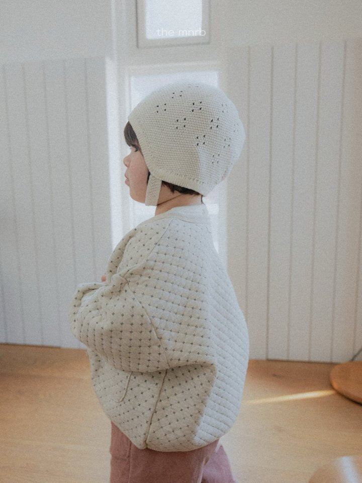【予約商品】round bonnet [minirobe] (26SS)【2026年3月中旬以降順次発送】