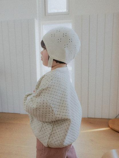【予約商品】round bonnet [minirobe] (26SS)【2026年3月中旬以降順次発送】