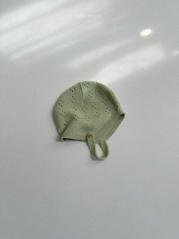 【予約商品】round bonnet [minirobe] (26SS)【2026年3月中旬以降順次発送】
