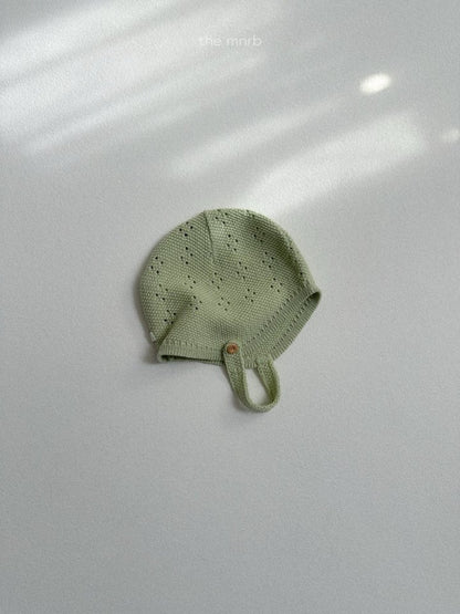 【予約商品】round bonnet [minirobe] (26SS)【2026年3月中旬以降順次発送】