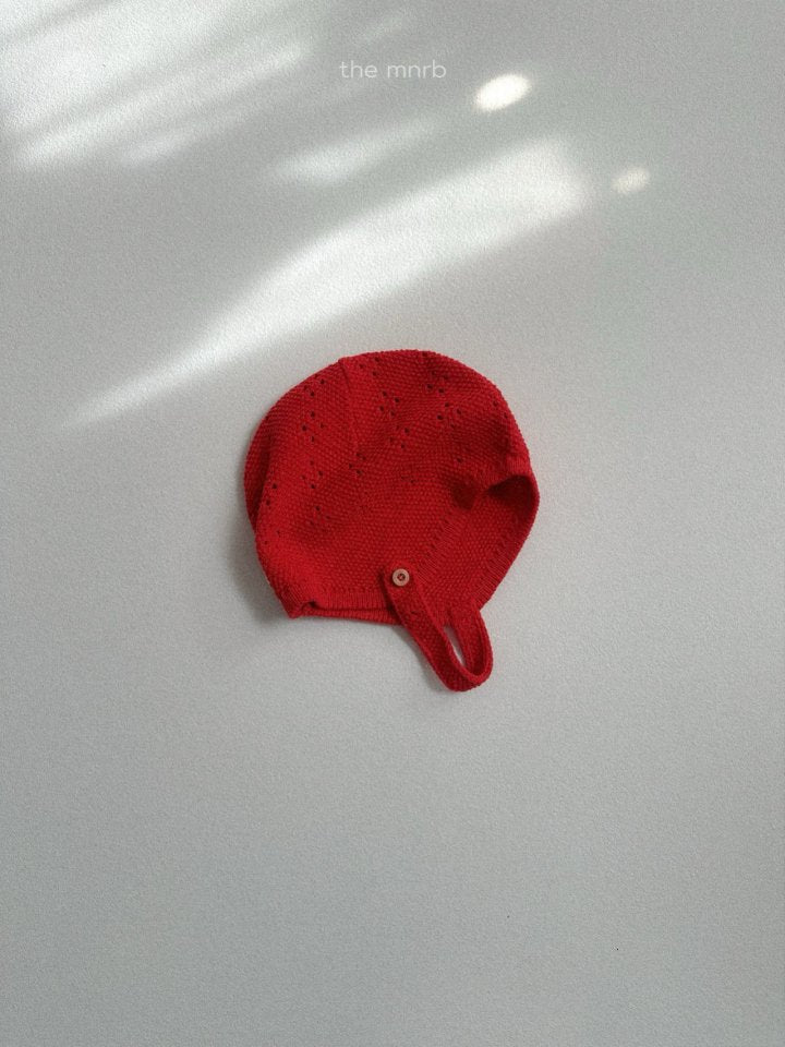 【予約商品】round bonnet [minirobe] (26SS)【2026年3月中旬以降順次発送】