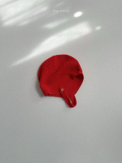 【予約商品】round bonnet [minirobe] (26SS)【2026年3月中旬以降順次発送】