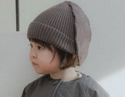 【予約商品】Puppy Beanie [minirobe] (26SS)【2026年3月中旬以降順次発送】