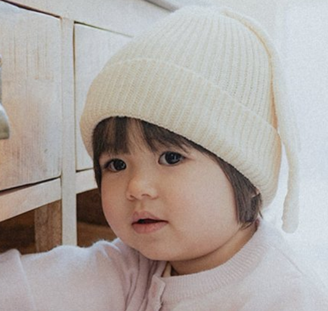 【予約商品】Puppy Beanie [minirobe] (26SS)【2026年3月中旬以降順次発送】