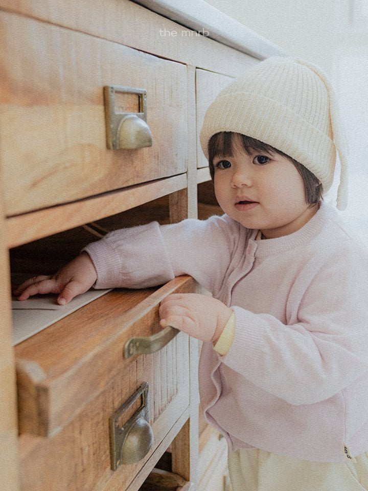 【予約商品】Puppy Beanie [minirobe] (26SS)【2026年3月中旬以降順次発送】