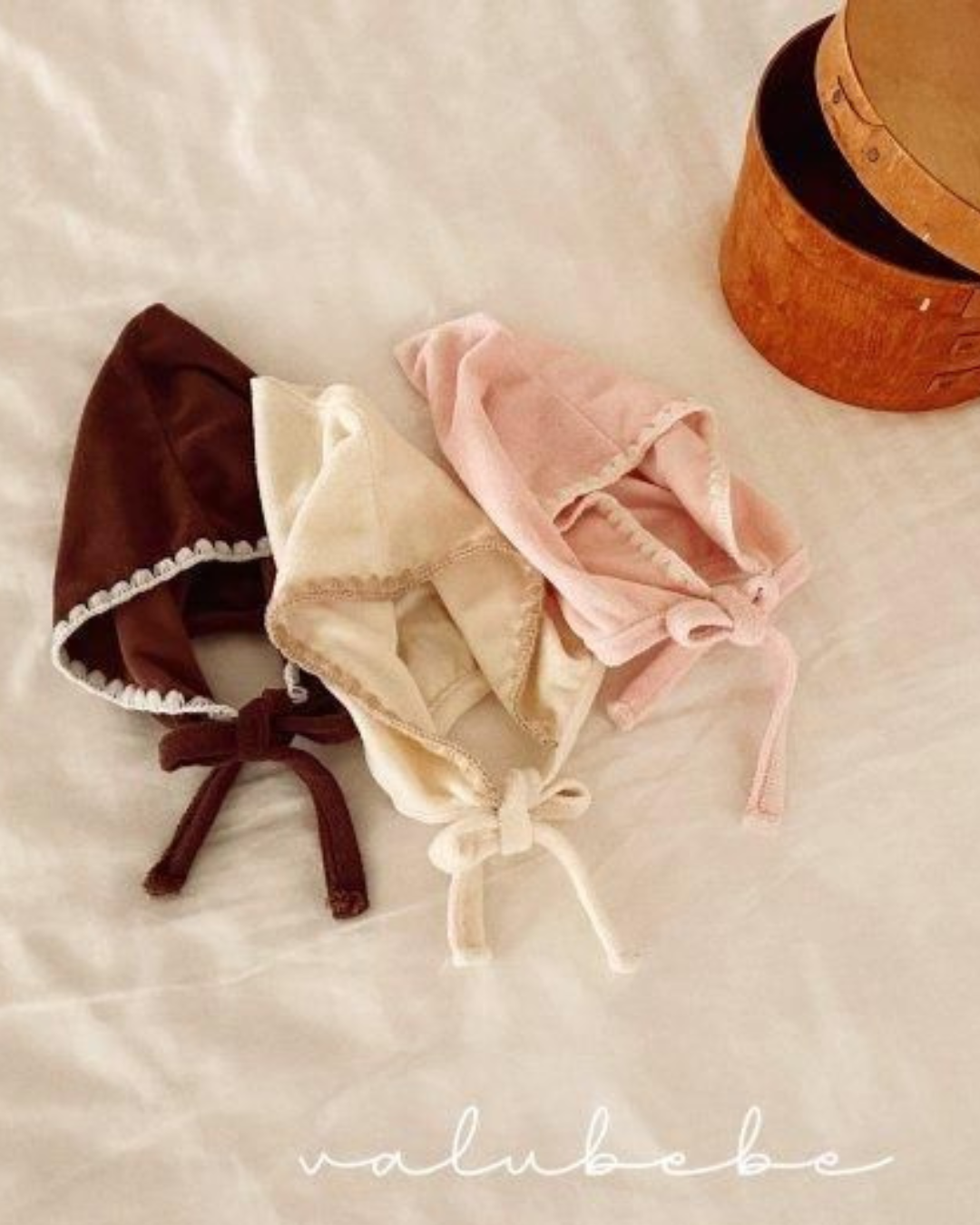 【予約商品】 Mellow knot bonnet [Valubebe] (26SS) 【2026年3月中旬以降順次発送】