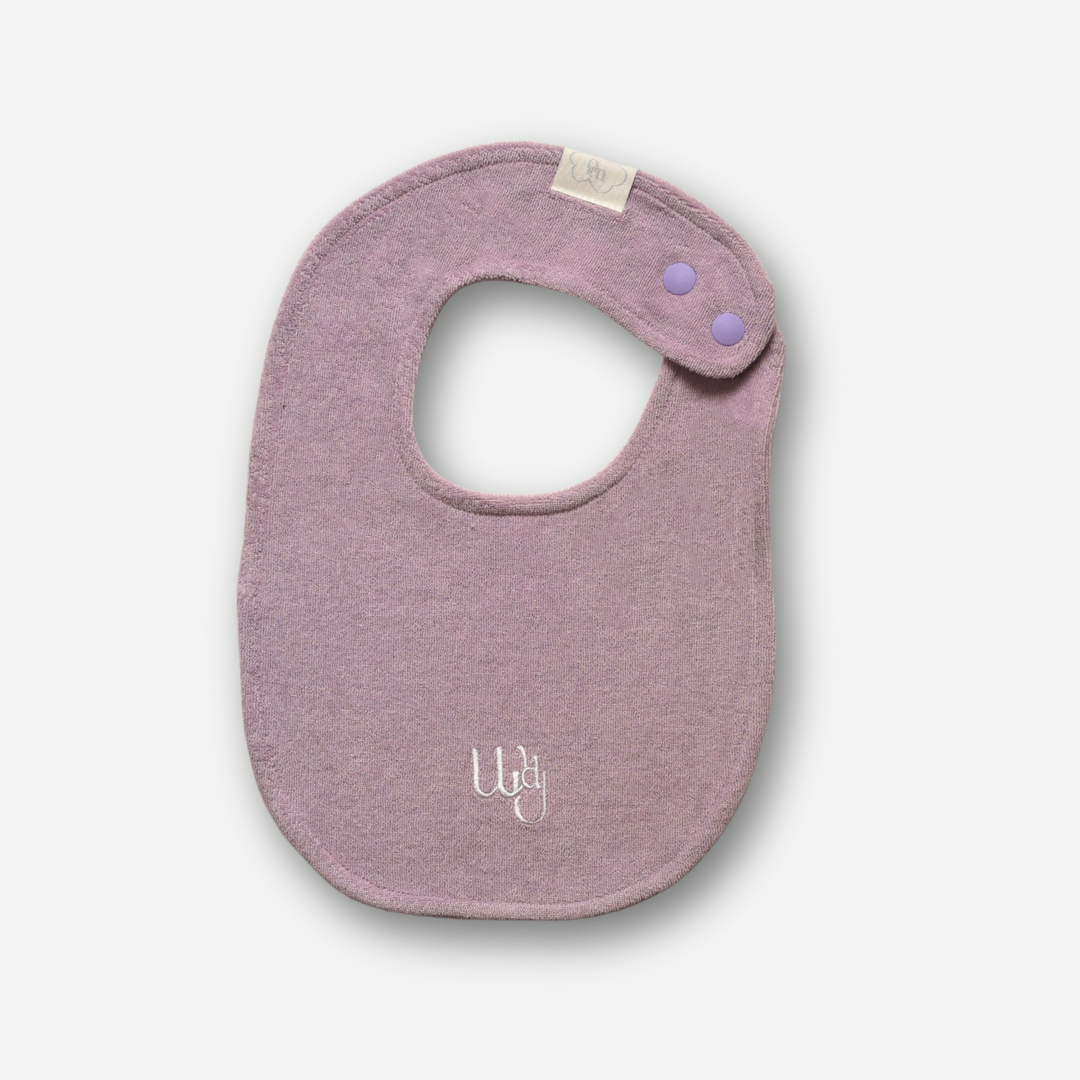 Cloud Terry Bibs - Lavender [wouldU]