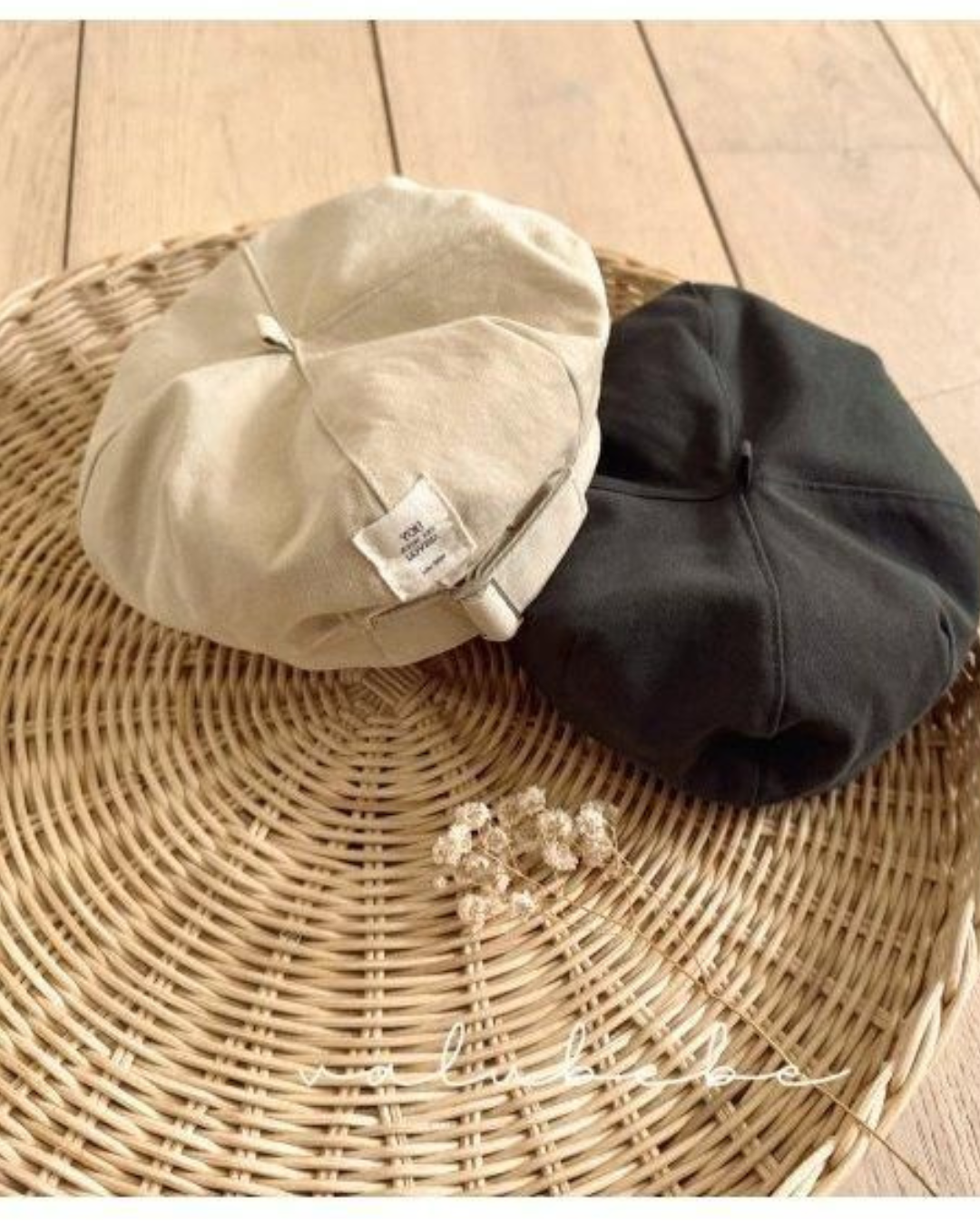 【予約商品】 Valu cotton beret [Valubebe] (26SS) 【2026年3月中旬以降順次発送】
