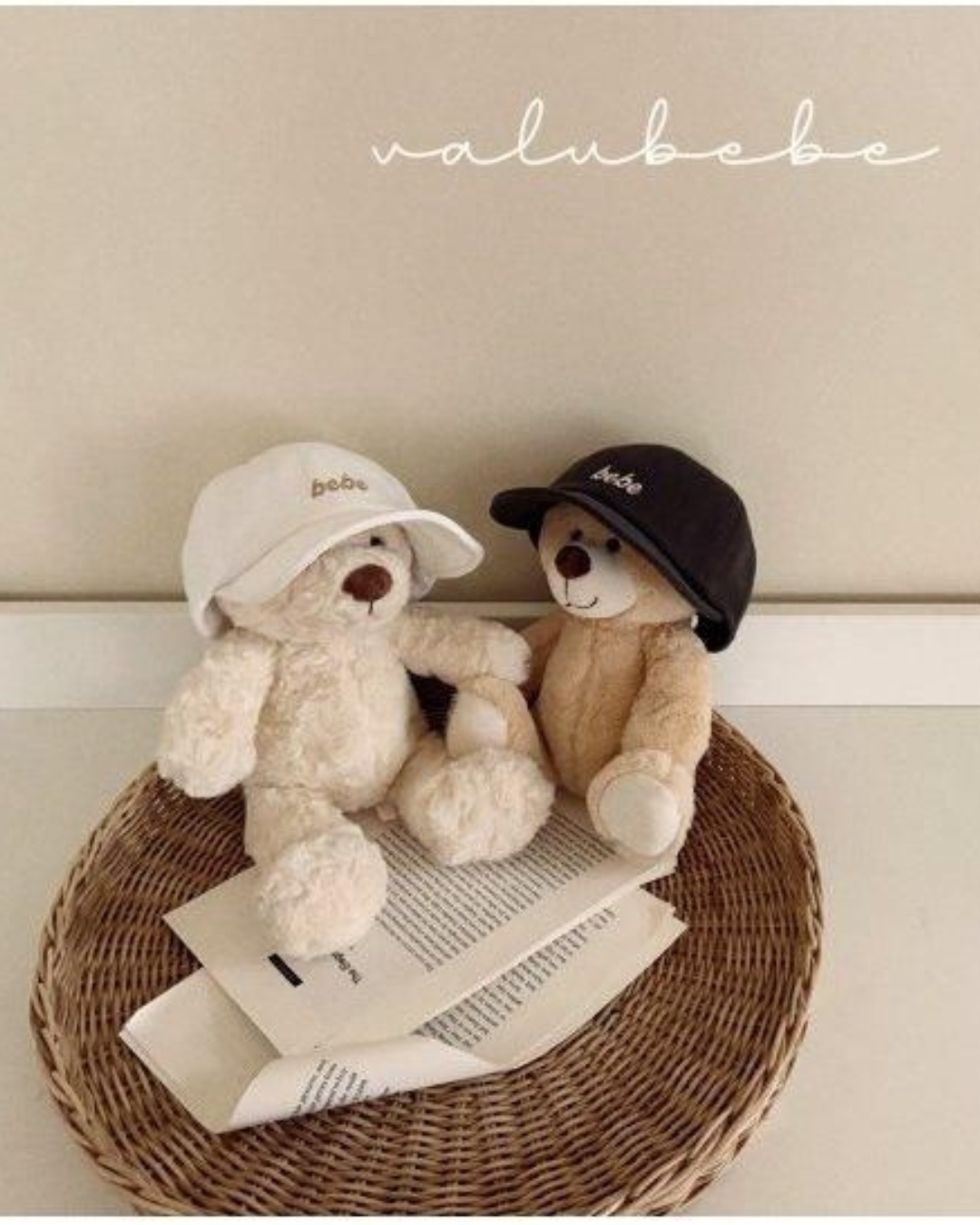 【予約商品】 Bebe cotton cap [Valubebe] (26SS) 【2026年3月中旬以降順次発送】