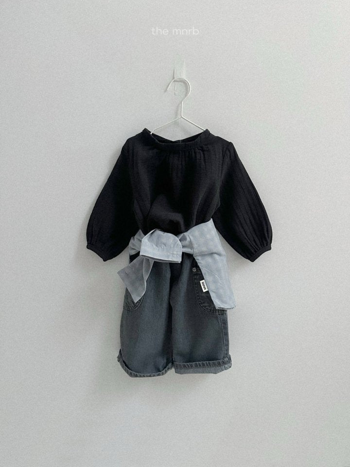 【予約商品】ruffle blouse [minirobe] (26SS)【2026年3月中旬以降順次発送】
