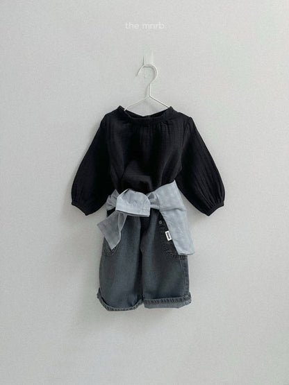 【予約商品】ruffle blouse [minirobe] (26SS)【2026年3月中旬以降順次発送】
