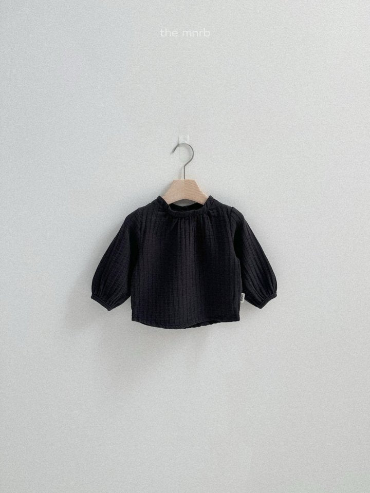 【予約商品】ruffle blouse [minirobe] (26SS)【2026年3月中旬以降順次発送】
