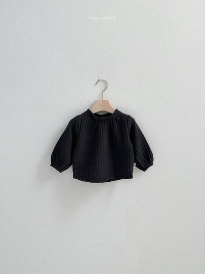【予約商品】ruffle blouse [minirobe] (26SS)【2026年3月中旬以降順次発送】