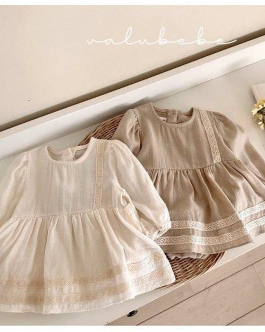 【予約商品】 Pintuck one-piece suit [Valubebe] (26SS) 【2026年3月中旬以降順次発送】