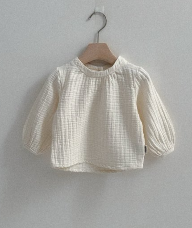 【予約商品】ruffle blouse [minirobe] (26SS)【2026年3月中旬以降順次発送】
