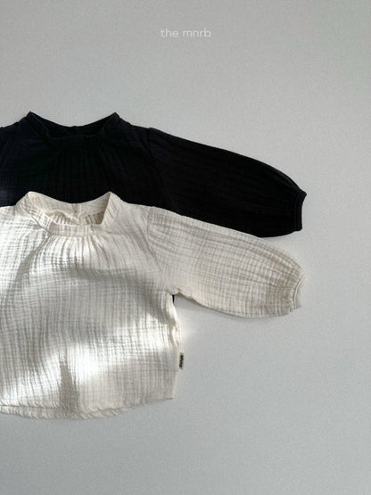 【予約商品】ruffle blouse [minirobe] (26SS)【2026年3月中旬以降順次発送】
