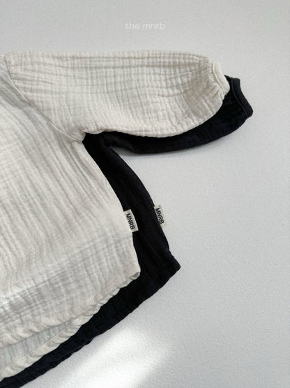 【予約商品】ruffle blouse [minirobe] (26SS)【2026年3月中旬以降順次発送】