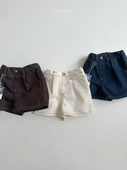 【予約商品】Love Jeans Denim Shorts [minirobe] (26SS)【2026年3月中旬以降順次発送】