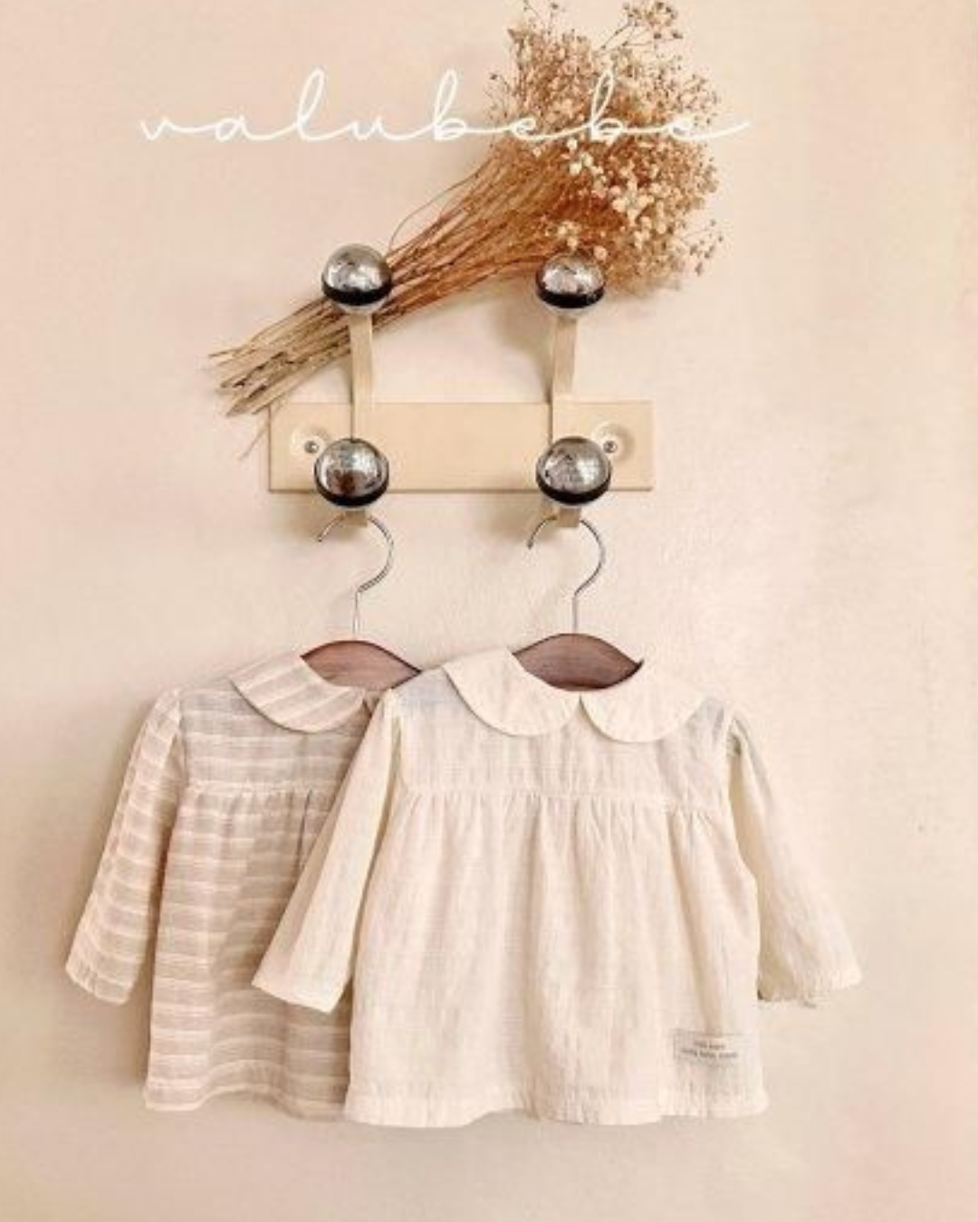 【予約商品】 Natural blouse 26ss [Valubebe] (26SS) 【2026年3月中旬以降順次発送】