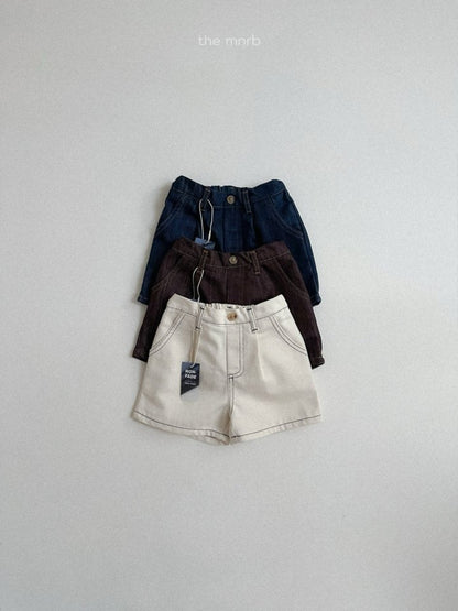 【予約商品】Love Jeans Denim Shorts [minirobe] (26SS)【2026年3月中旬以降順次発送】