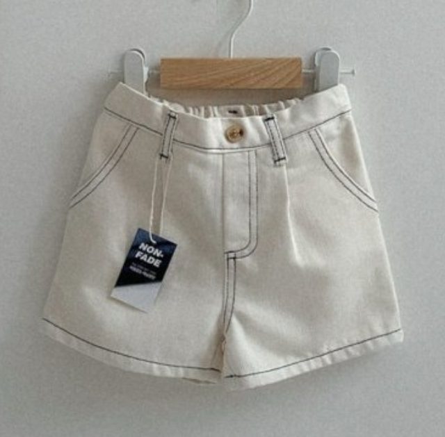 【予約商品】Love Jeans Denim Shorts [minirobe] (26SS)【2026年3月中旬以降順次発送】