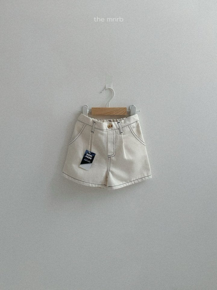 【予約商品】Love Jeans Denim Shorts [minirobe] (26SS)【2026年3月中旬以降順次発送】