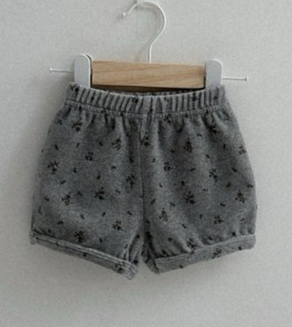 【予約商品】Flower shorts [minirobe] (26SS)【2026年3月中旬以降順次発送】