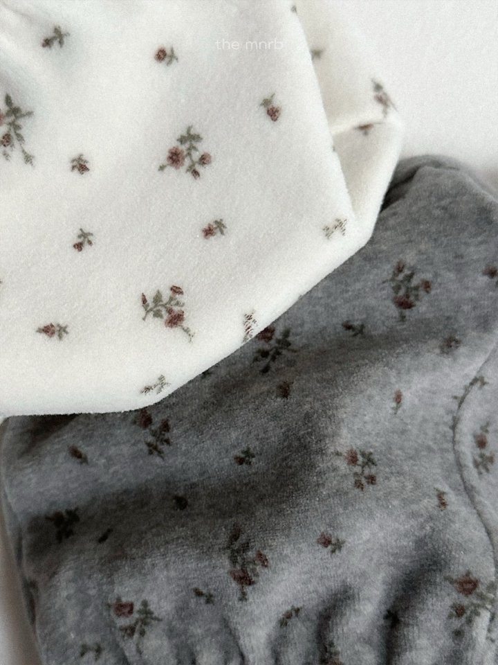 【予約商品】Flower shorts [minirobe] (26SS)【2026年3月中旬以降順次発送】