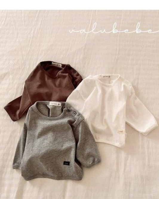 【予約商品】 Daily button tee [Valubebe] (26SS) 【2026年3月中旬以降順次発送】