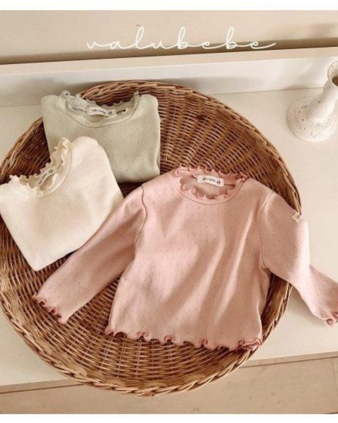 【予約商品】 Soft mellow tee [Valubebe] (26SS) 【2026年3月中旬以降順次発送】