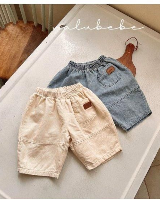 【予約商品】 Round denim pants [Valubebe] (26SS) 【2026年3月中旬以降順次発送】