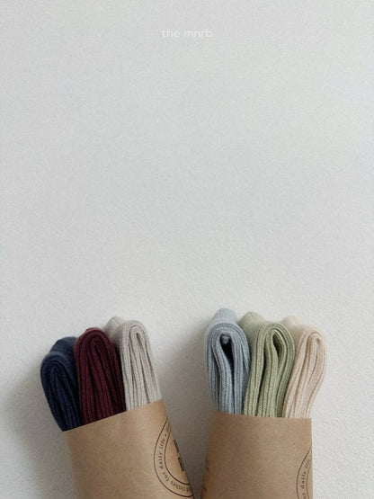 【予約商品】Breeze Socks 3-piece set [minirobe] (26SS)【2026年3月中旬以降順次発送】