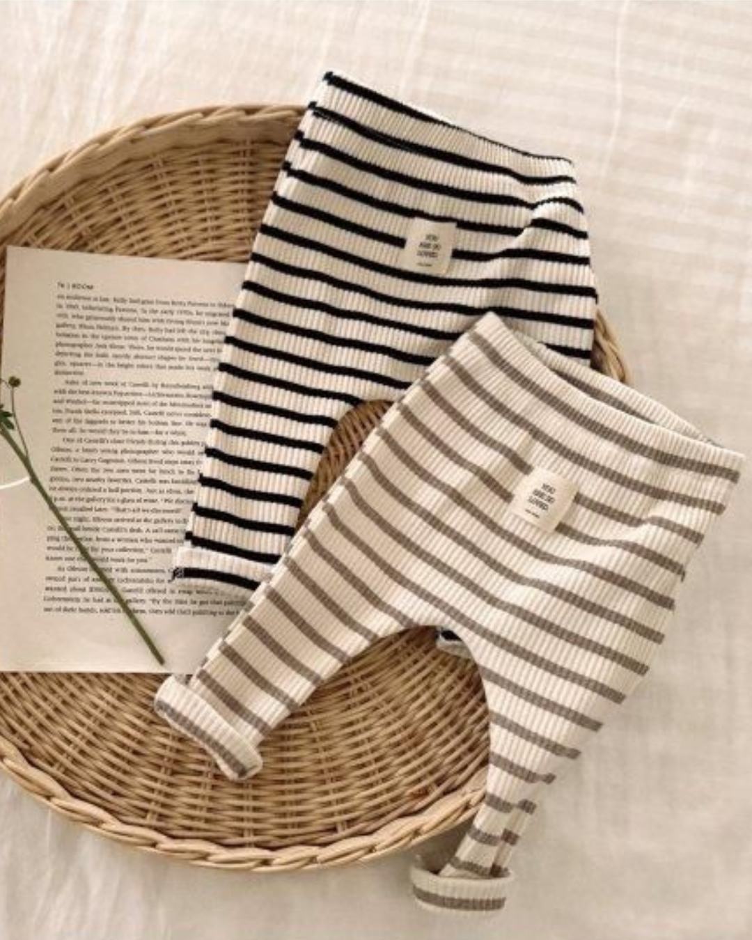 【予約商品】 Stripe　leggings [Valubebe] (26SS) 【2026年3月中旬以降順次発送】