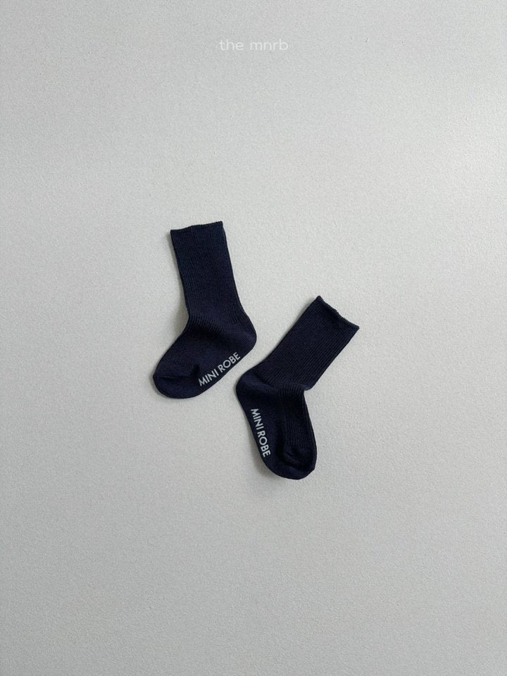 【予約商品】Breeze Socks 3-piece set [minirobe] (26SS)【2026年3月中旬以降順次発送】