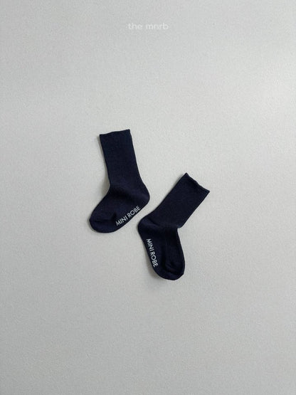 【予約商品】Breeze Socks 3-piece set [minirobe] (26SS)【2026年3月中旬以降順次発送】
