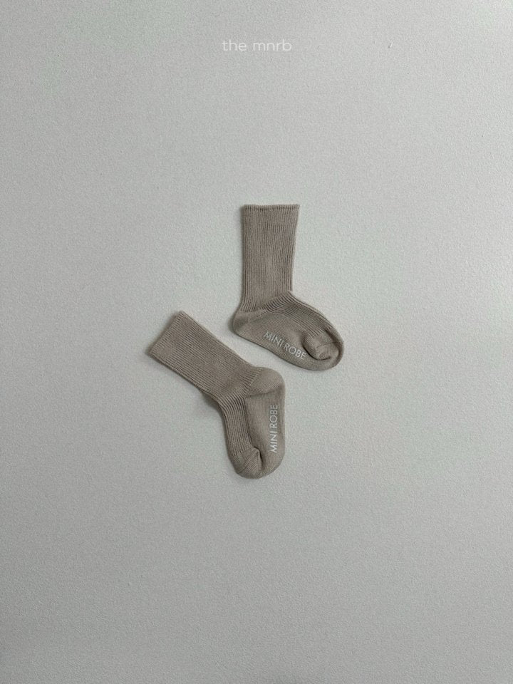【予約商品】Breeze Socks 3-piece set [minirobe] (26SS)【2026年3月中旬以降順次発送】