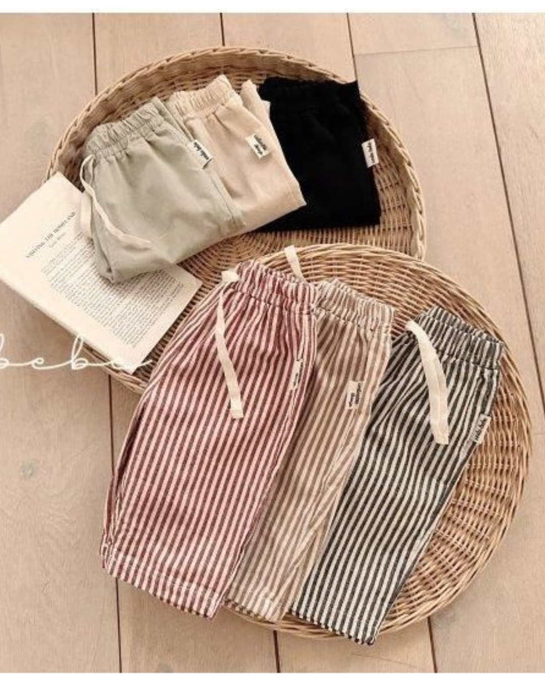 【予約商品】 Coco chino pants [Valubebe] (26SS) 【2026年3月中旬以降順次発送】