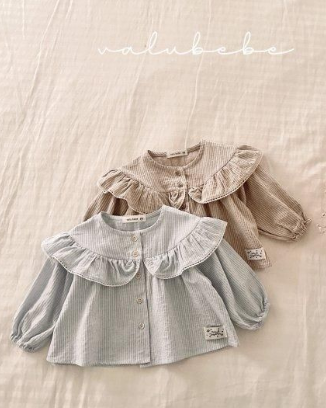 【予約商品】 Classic  frill blouse [Valubebe] (26SS) 【2026年3月中旬以降順次発送】