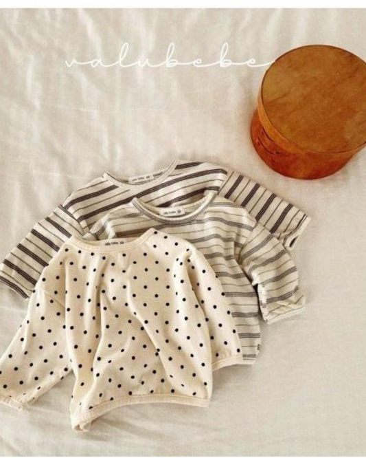 【予約商品】 All days patch tops [Valubebe] (26SS) 【2026年3月中旬以降順次発送】