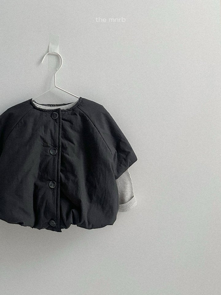 【予約商品】Square balloon padding [minirobe] (26SS)【2026年3月中旬以降順次発送】